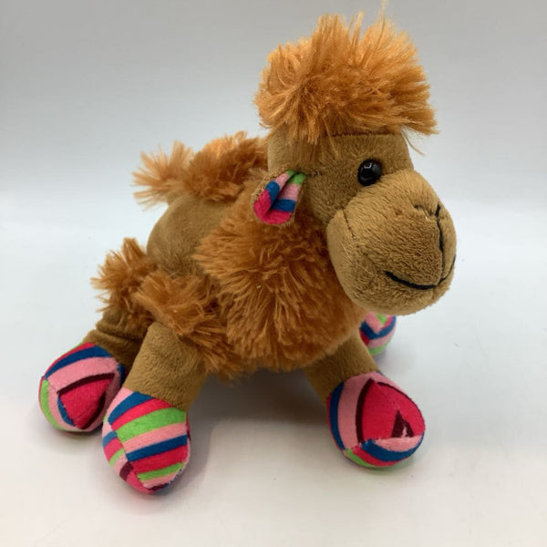 Brown/Colorful Camel Plush