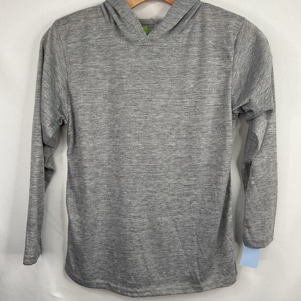 Size 10-12: Leslie Jordan Grey Heathered Light Pullover Hoodie