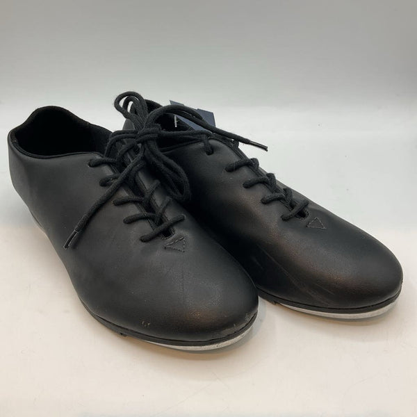 Size 4.5Y: So Danca Black Lace-Up Tap Shoes