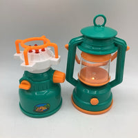 Green/Orange Camping Lantern/Burner