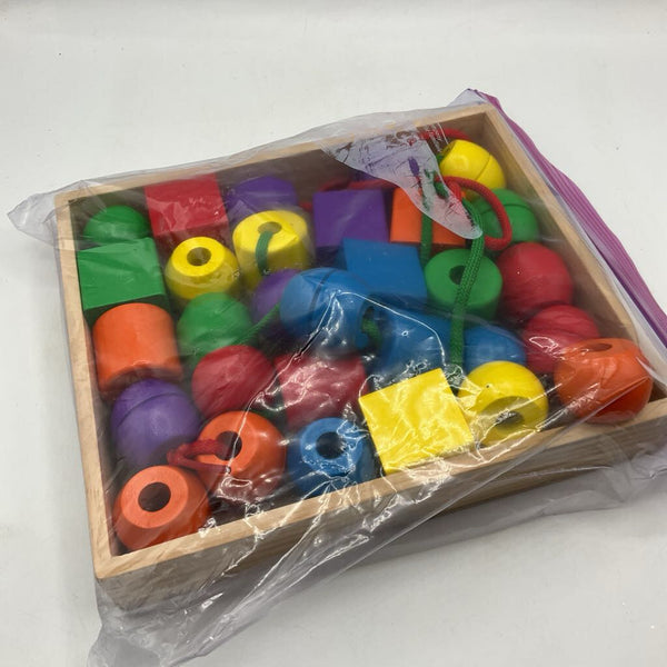 Melissa and doug primary lacing beads on sale