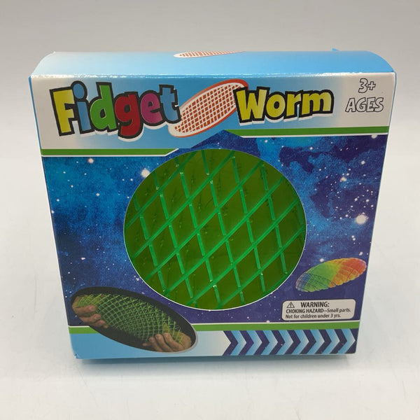 Neon Green Fidget Worm