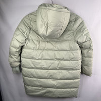 Size 6-7: Crewcuts Light Green Poly Fill Puffer Parka