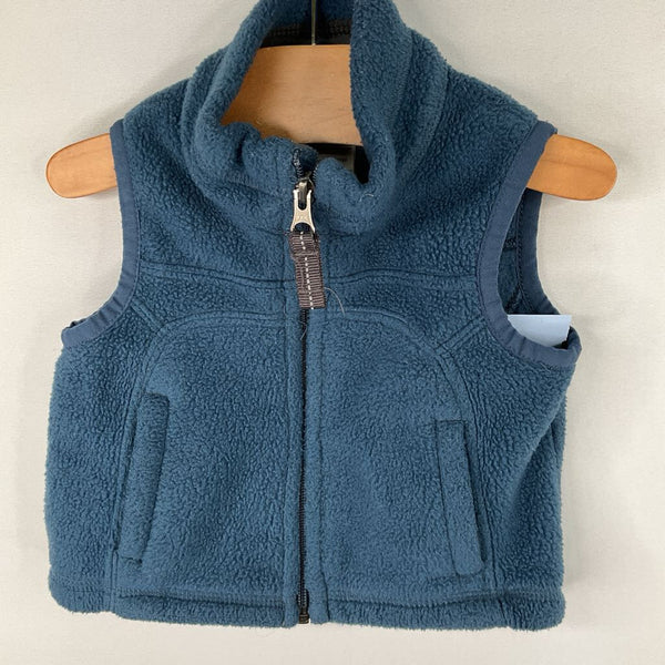 Size 6m: REI Blue Fleece Zip-Up Vest