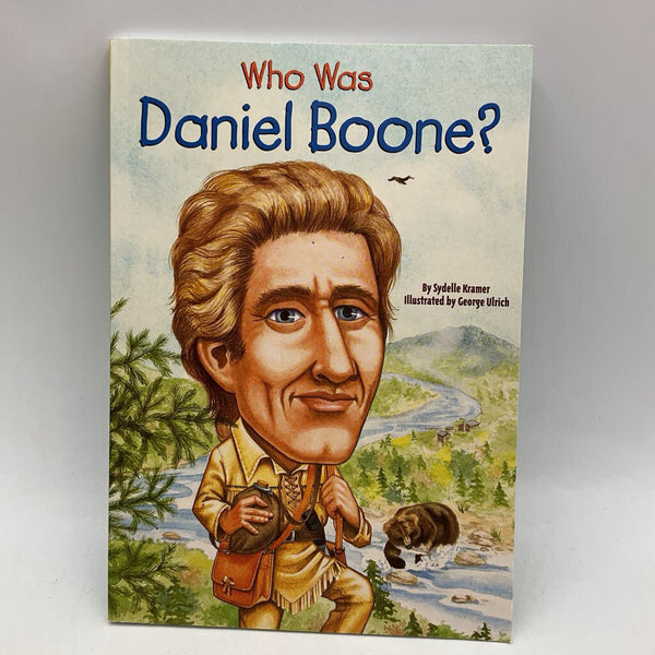 Who Was Daniel Boone? (paperback)