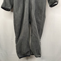 Size 18-24m: Columbia Grey/Black Teddy Ear Fleece Bunting