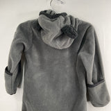 Size 18-24m: Columbia Grey/Black Teddy Ear Fleece Bunting