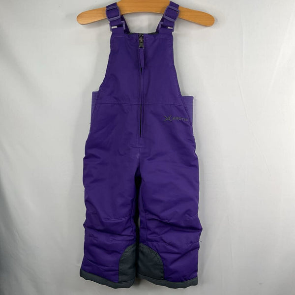 Size 18-24m: Arctix Purple Snow Bib