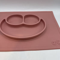 EZ-PZ Green Happy Mat Silicone Suction Plate