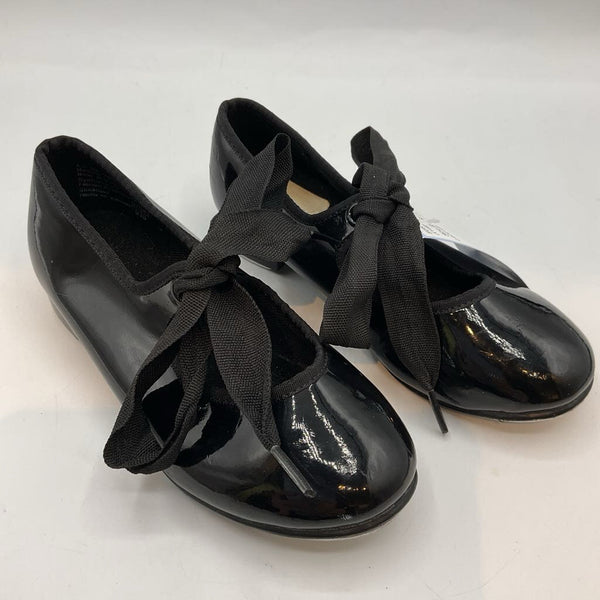 Size 8: ABT Black Lace-Up Tap Shoes