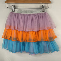 Size 7: BP Purple/Orange/Pink Tulle Layered Skirt