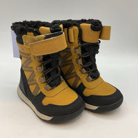 Size 4: Merrell Brown/Black Velcro Strap -25* Snow Boot