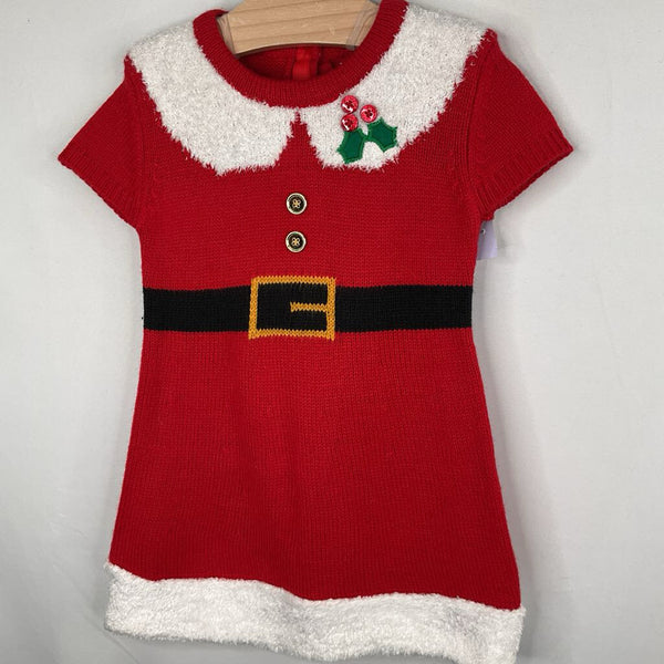 Size 12-18m: Primark Red Mrs. Claus Holiday Sweater Dress