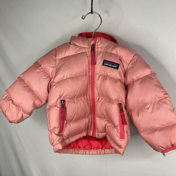 Size 3-6m: Patagonia Pink Down Puffer Coat