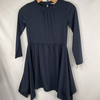 Size 7: Crewcuts Navy Long Sleeve Dress