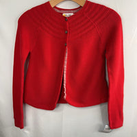 Size 8-9: Mini Boden Cashmere Blend Red Cardigan