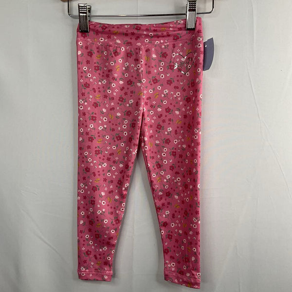 Size 2: Body Glove Pink Floral Print Leggings