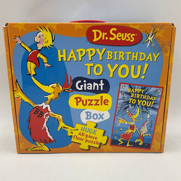 Dr. Seuss Happy Birthday to You! 48pc Giant Puzzle Box