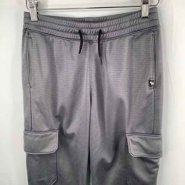 Size 11-12: Abercrombie Grey Grid Athletic Joggers