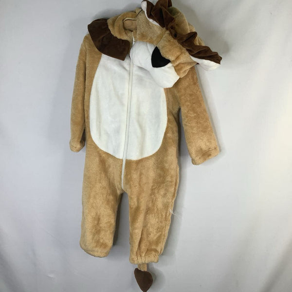 Size 6-12m: Brown Fleece Lion Costume