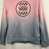 Size 10-12: Vans Pink/Blue Ombre Pullover Hoodie