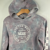 Size 10-12: Vans Blue/Purple Tie-Dye Pullover Hoodie