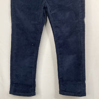 Size 3: Crewcuts Navy Corduroy Adjustable Waist Pants