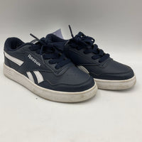 Size 12: Reebok Navy/White Lace-Up Sneaker