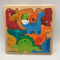 Wooden Chunky Dino Puzzle