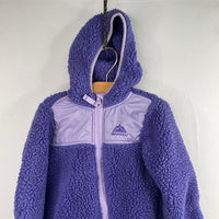 Size 9-12m: Snozu Purple Fleece Bunting