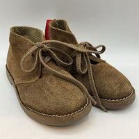 Size 13: Crewcuts Brown Suede Chukka Boots