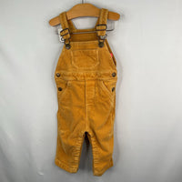 Size 6-12m (70): Hanna Andersson Yellow Corduroy Overalls