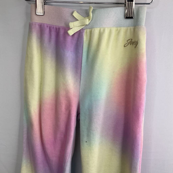 Size 6: Juicy Couture Colorful Tie-Dye Terry Cloth Joggers