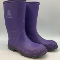 Size 1Y: Kamik Purple Rain Boots