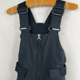 Size 4: Columbia Black Fleece Lined Snow Bib