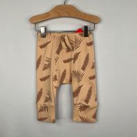 Size 3-6m: Kate Quinn Orange/Brown Leaves Cozy Pants