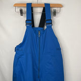 Size 10-12: Columbia Blue Fleece Lined Snow Bib