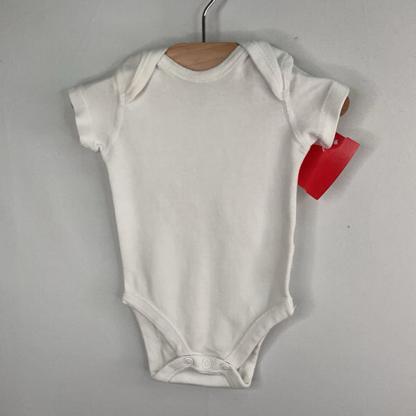 Size NB: Moon and Back White Onesie