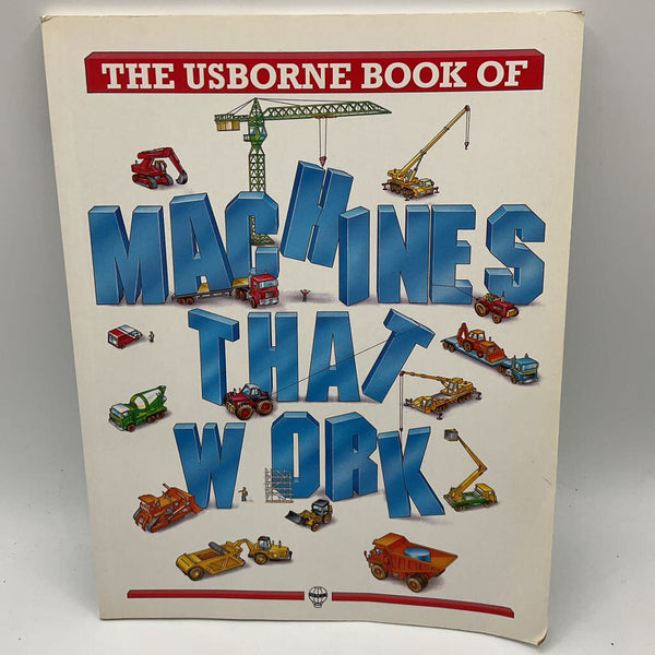 The Usborne Book of Machines at Work (paperback)