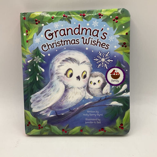 Grandma's Christmas Wishes (board book)