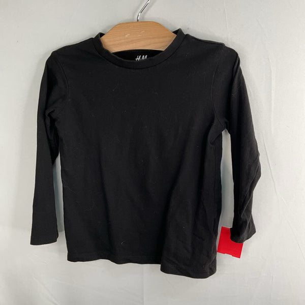 Size 3-4: H&M Black Long Sleeve Shirt