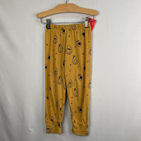 Size 3-4: Kira Yellow/Black Avocados Cozy Pants