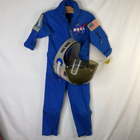 Size 4-6: Rothco Blue NASA Flight Suit- 2pc with Helmet
