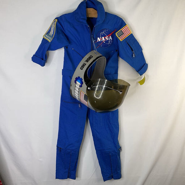 Size 4-6: Rothco Blue NASA Flight Suit- 2pc with Helmet
