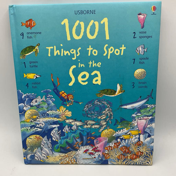 1001 Things to Spot in the Sea (board book)