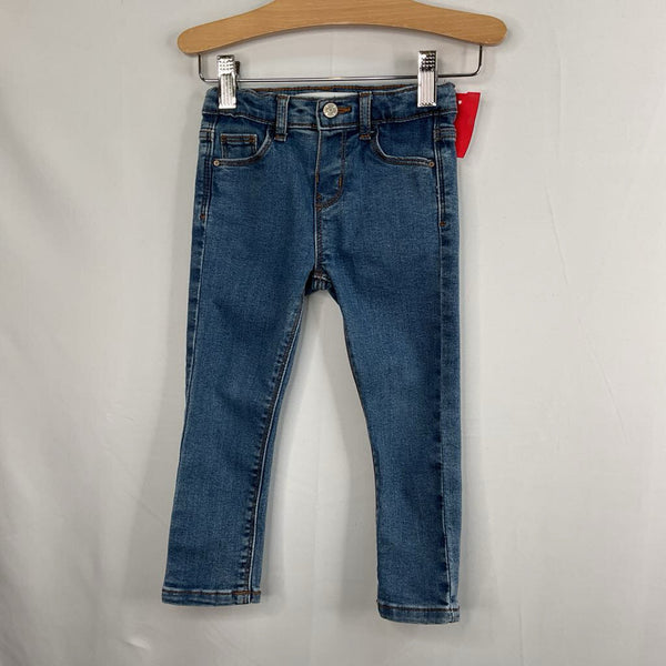 Size 2-3: Zara Blue Adjustable Waist Denim Jeans