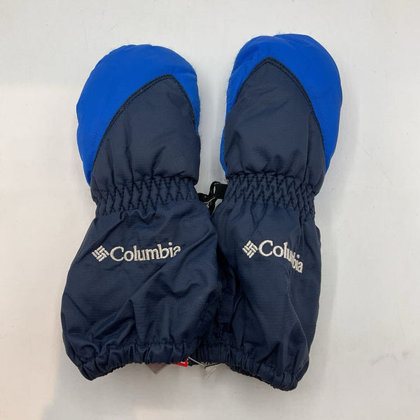 Size OS: Columbia Two Tone Blue Snow Mittens