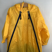 Size 5: Tuffo Yellow/Navy Muddy Buddy Rain Suit