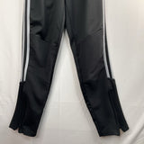 Size 10-12: Adidas Black/Grey Side Striped Track Pants