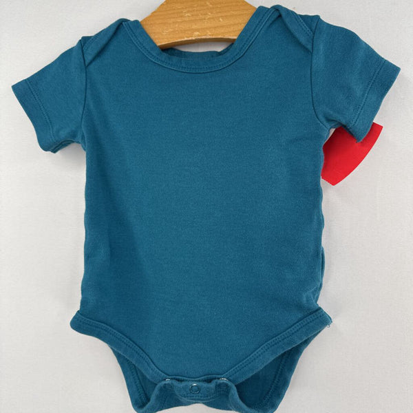 Size 3-6m: Colored Organics Blue Onesie